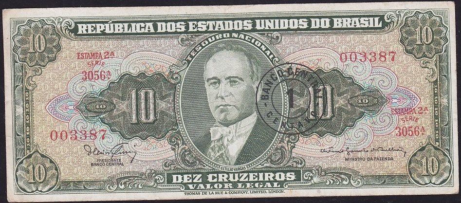 Brezilya 1 Centavos 1966 Sürsajlı Çok Temiz