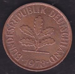 Almanya 2 Pfennig 1978 D