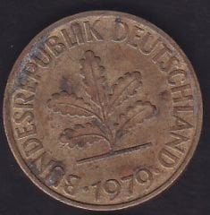Almanya 10 Pfennig 1979 F