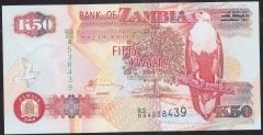 Zambia 50 Kwacha 2009 ÇİL Pick 37h