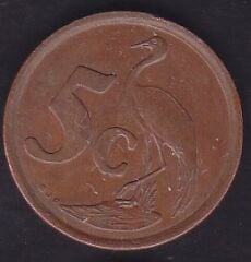 Güney Afrika 5 Cent 1997