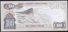 6.Emisyon 2.Tertip 100 Lira H52 522355 Çilaltı Çil
