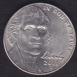 Amerika 5 Cent 2011 D