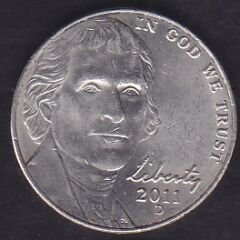 Amerika 5 Cent 2011 D