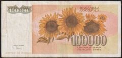 Yugoslavya 100000 Dinar 1993 Çok Temiz+