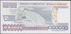 7.EMİSYON 3.TERTİP 1 000 000 LİRA S44 937531 ÇİL
