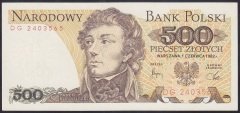 POLONYA 500 ZLOTY 1982 ÇİLALTI