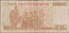 7.Emisyon 3.Tertip 100000 Lira H77 296861 Temiz