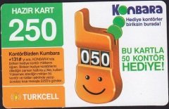 Turkcell Hazır Kart 250 Kontör 2008