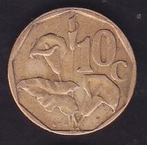 Güney Afrika 10 Cent 1990