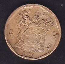 Güney Afrika 10 Cent 1990
