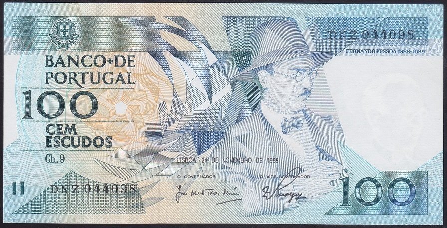 PORTEKİZ 100 ESCUDOS 1988 ÇİL eski para değerleri