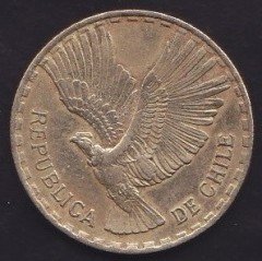 ŞİLİ 5 CENTAVOS 1964