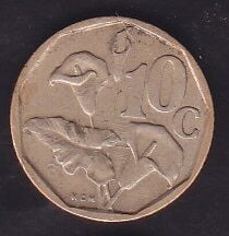 Güney Afrika 10 Cent 1991