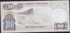 6.Emisyon 2.Tertip 100 Lira H44 014092 Çok Çok Temiz+