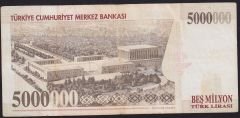 7.Emisyon 5 000 000 Lira I44 643956 Çok Temiz