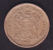 Güney Afrika 10 Cent 1992