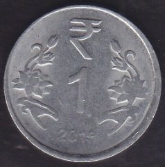 HİNDİSTAN 1 RUPEE 2013
