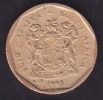 Güney Afrika 10 Cent 1993