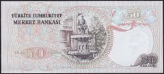 6.Emisyon 1.Tertip 50 Lira H22 136018 Çilaltı