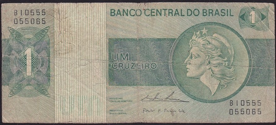 Brezilya 1 Cruzeiro 1970 -1980 Haliyle