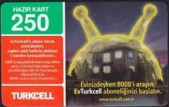 Turkcell Hazır Kart 250 Kontör 2010