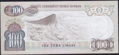 6.Emisyon 2.Tertip 100 Lira H09 116260 Çilaltı ( Ortada Tedavül Katı Yok )