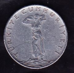 1963 Yılı 25 Kuruş Düz