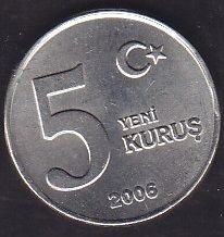 2006 Yılı 5 Kuruş
