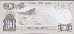 6.Emisyon 1.Tertip 100 Lira E57 057153 Çilaltı Çil