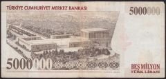 7.Emisyon 5 000 000 Lira I39 846719 Çok Temiz