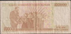 7.Emisyon 3.Tertip 100000 Lira H59 077360 Temiz
