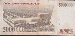 7.Emisyon 5 000 000 Lira J50 688659 Temiz