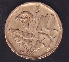 Güney Afrika 10 Cent 1995