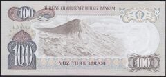 6.Emisyon 2.Tertip 100 Lira H08 728496 Çok Temiz+