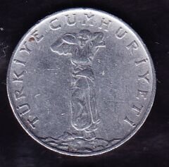1964 Yılı 25 Kuruş Ters