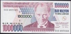 7.EMİSYON 3.TERTİP 1 000 000 LİRA S03 487049 ÇİLALTI ÇİL