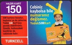 Turkcell Hazır Kart 150 Kontör 2010