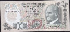 6.Emisyon 2.Tertip 100 Lira H06 268400 Çilaltı
