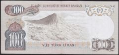 6.Emisyon 1.Tertip 100 Lira E30 317286 Çok Çok Temiz