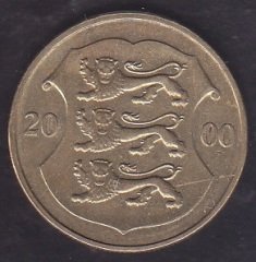 Estonya 1 Kron 2000