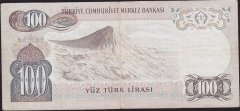 6.Emisyon 1.Tertip 100 Lira A64 116910 Çok Temiz