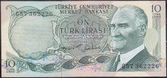6.Emisyon 2.Tertip 10 Lira G57 362226 Çilaltı Çil