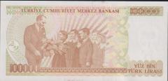 7.Emisyon 3.Tertip 100000 Lira H07 806121 Çilaltı Çil