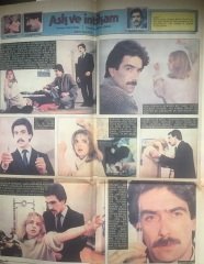 1983 YILI TERCUMAN GAZETESİ İNCİ EKİ - SEZEN AKSU - FATMA GİRİK - EROL TAŞ - NİL BURAK