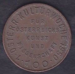 AVUSTURYA 100 GOLDENER GROSCHEN 1950 ÇOK TEMİZ