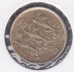 Estonya 10 Senti 1997