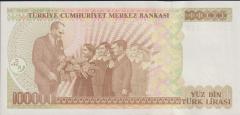 7.Emisyon 3.Tertip 100000 Lira G82 553114 Çilaltı Çil