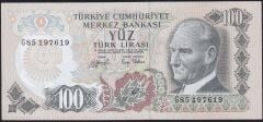 6.Emisyon 2.Tertip 100 Lira G85 197619 Çilaltı
