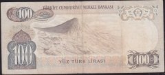 6.Emisyon 1.Tertip 100 Lira A61 207984 Çok Temiz